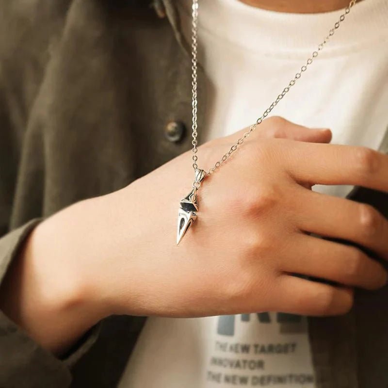 Krenos Geometric Blade Necklace - Weston Fletcher