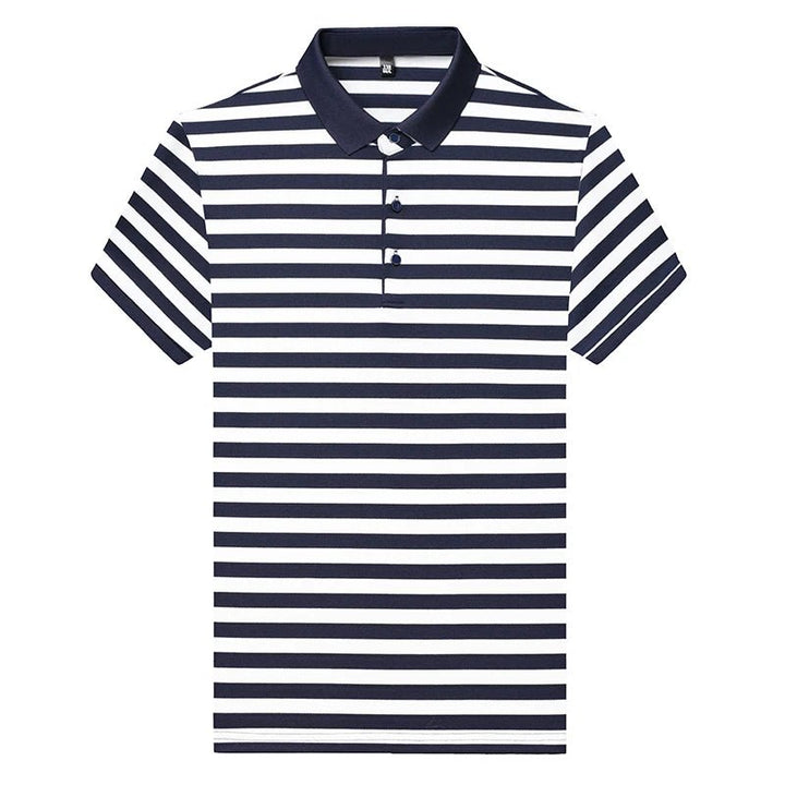 Lakeview Striped Cotton Polo Shirt - Weston Fletcher