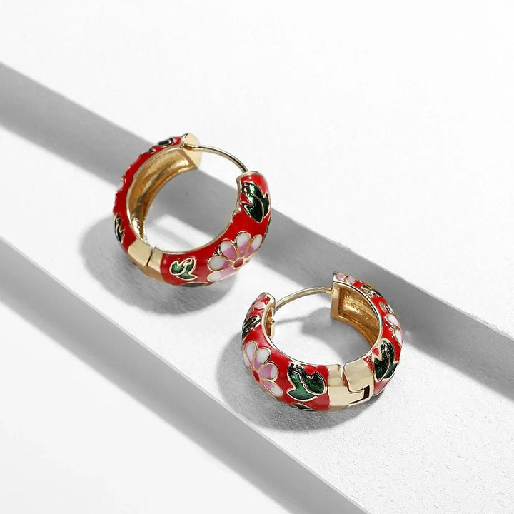 Lianhua Artisan Hoop Earrings - Weston Fletcher
