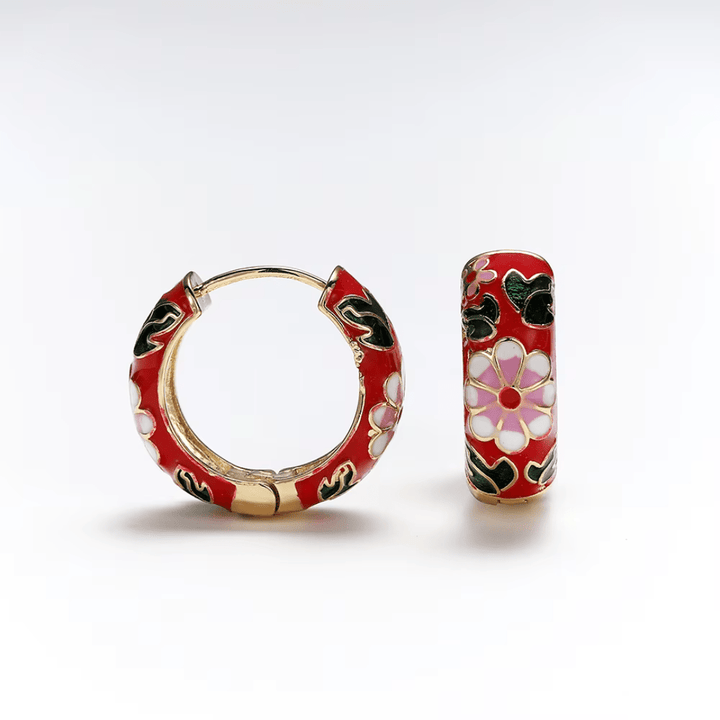 Lianhua Artisan Hoop Earrings - Weston Fletcher