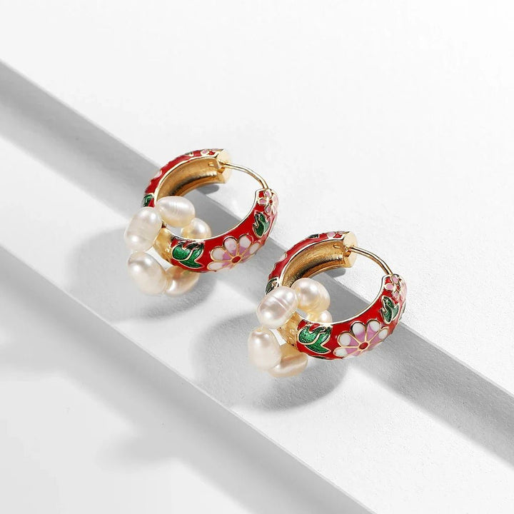 Lianhua Artisan Hoop Earrings - Weston Fletcher