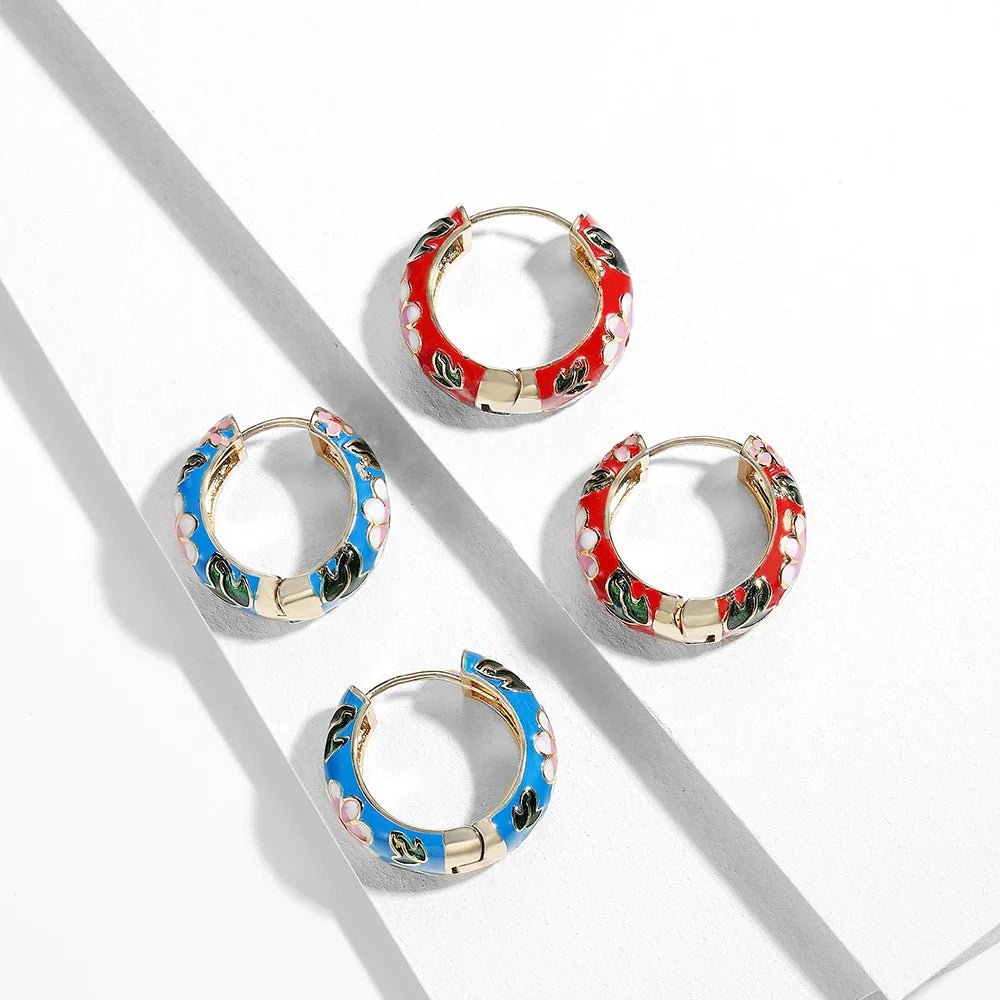 Lianhua Artisan Hoop Earrings - Weston Fletcher