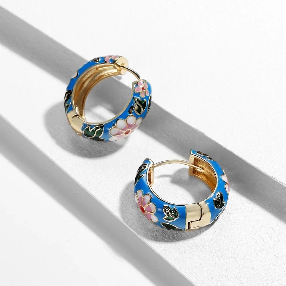 Lianhua Artisan Hoop Earrings - Weston Fletcher