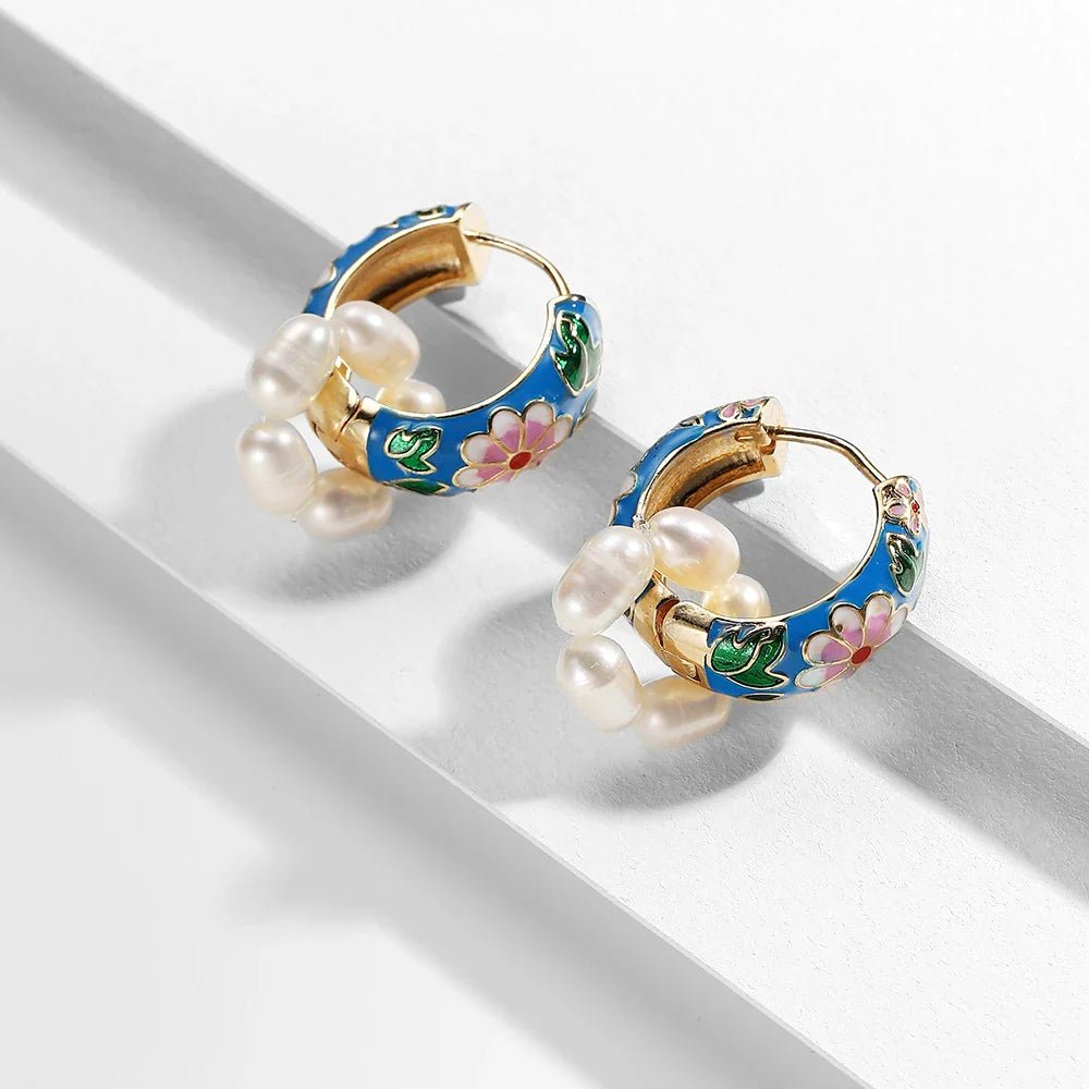 Lianhua Artisan Hoop Earrings - Weston Fletcher