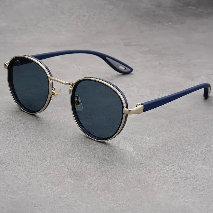 Lorelle Retro Round Sunglasses - Weston Fletcher