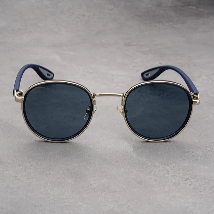 Lorelle Retro Round Sunglasses - Weston Fletcher