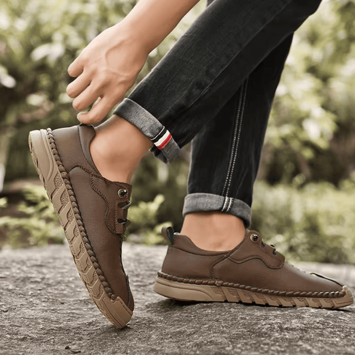 Lucenti Genuine Italian Leather Shoes - Weston Fletcher