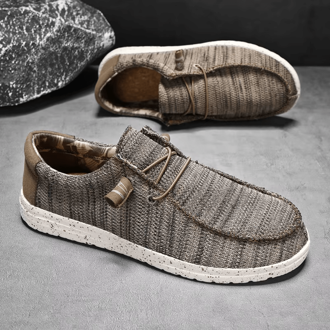 Lundro Earthknit Canvas Sneakers - Weston Fletcher