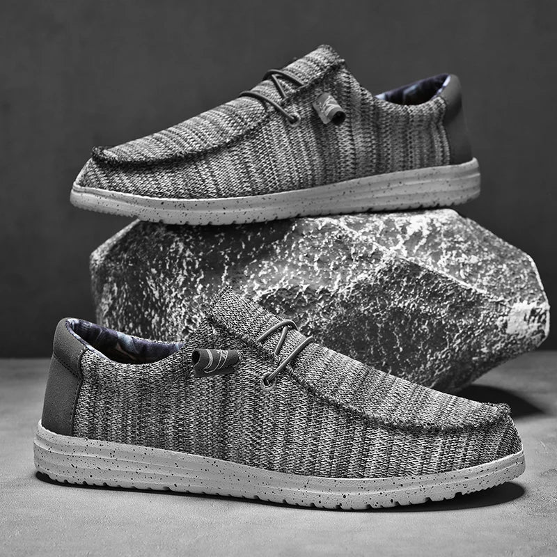 Lundro Earthknit Canvas Sneakers - Weston Fletcher