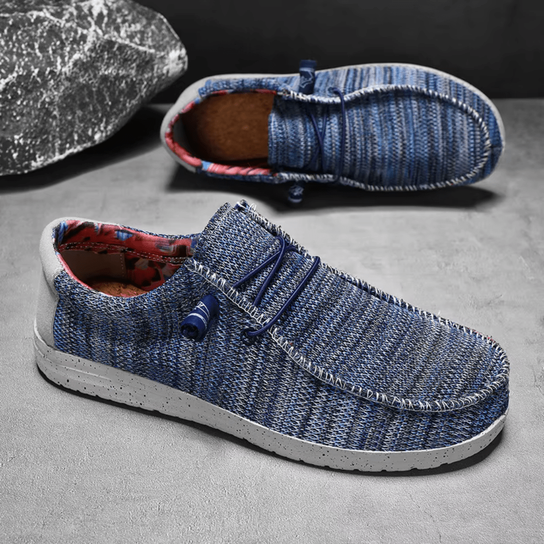 Lundro Earthknit Canvas Sneakers - Weston Fletcher