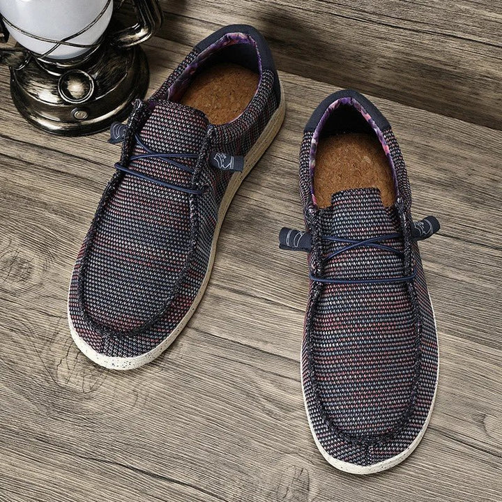Lundro Earthknit Canvas Sneakers - Weston Fletcher