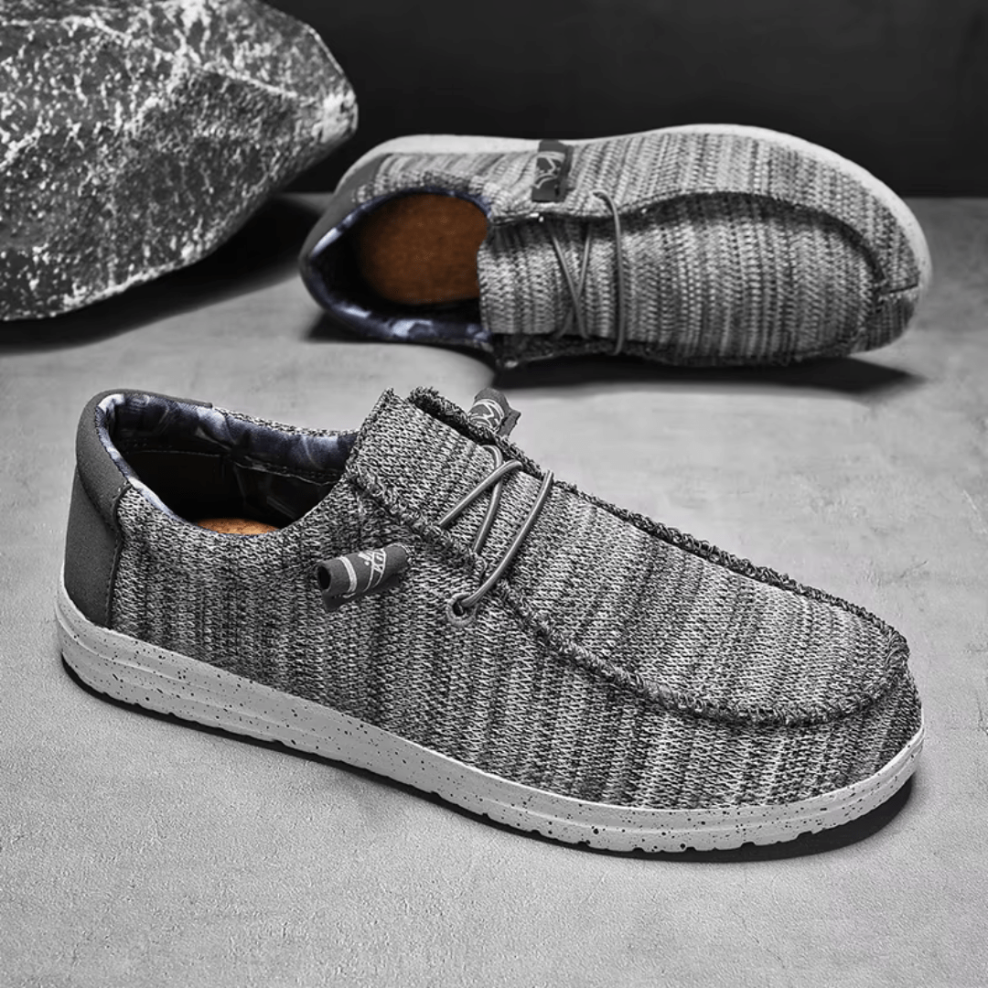 Lundro Earthknit Canvas Sneakers - Weston Fletcher