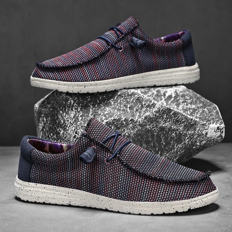 Lundro Earthknit Canvas Sneakers - Weston Fletcher