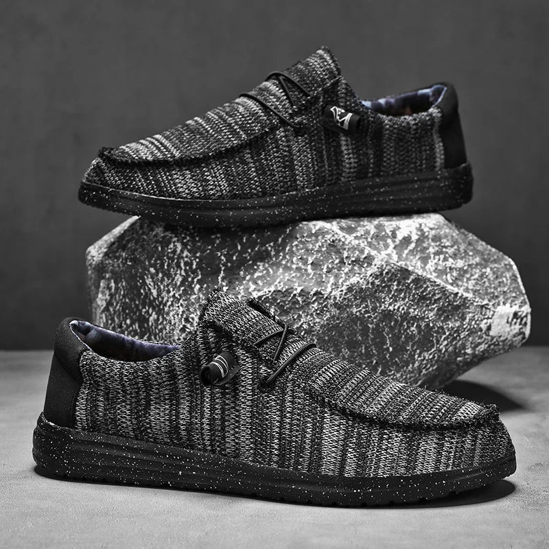 Lundro Earthknit Canvas Sneakers - Weston Fletcher
