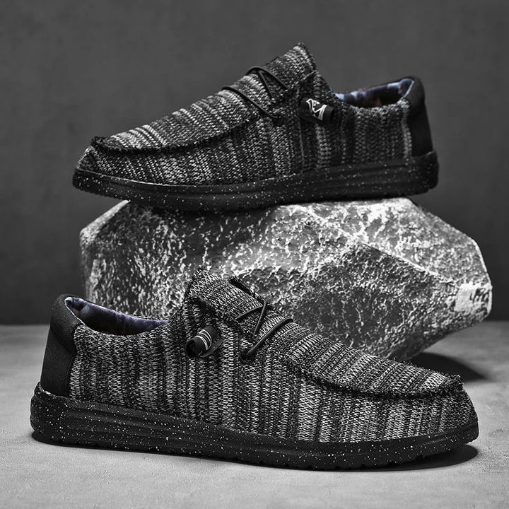 Lundro Earthknit Canvas Sneakers - Weston Fletcher