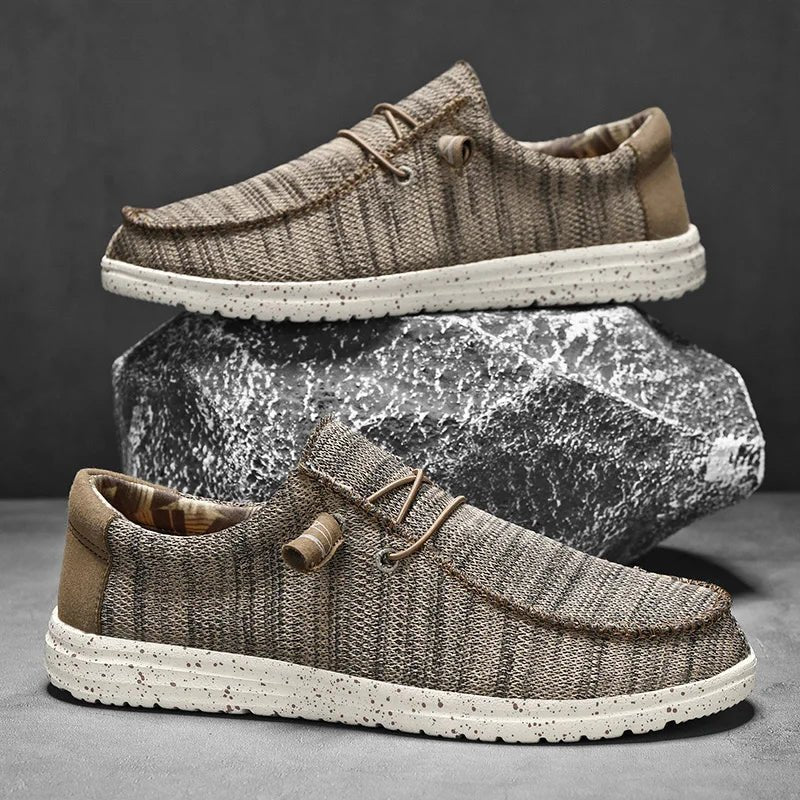 Lundro Earthknit Canvas Sneakers - Weston Fletcher