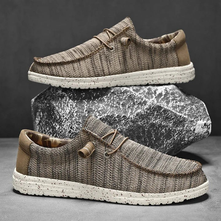 Lundro Earthknit Canvas Sneakers - Weston Fletcher