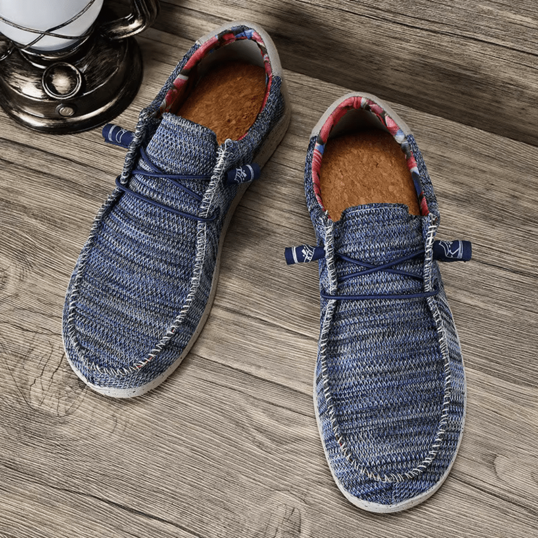 Lundro Earthknit Canvas Sneakers - Weston Fletcher