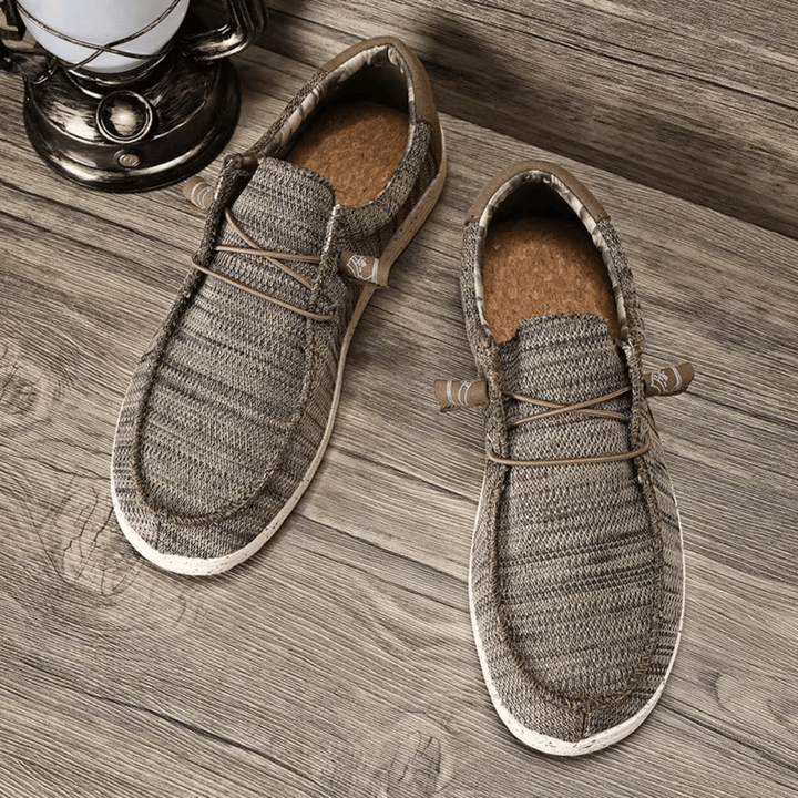 Lundro Earthknit Canvas Sneakers - Weston Fletcher