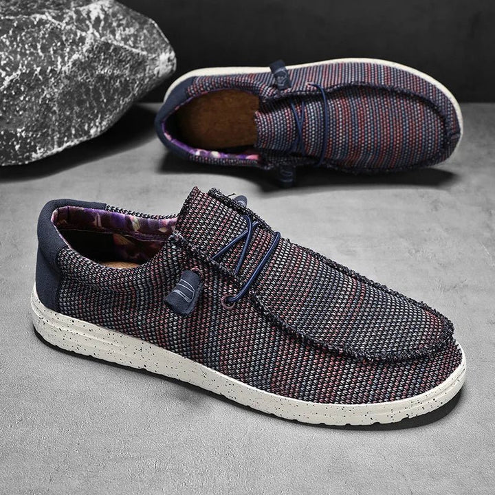 Lundro Earthknit Canvas Sneakers - Weston Fletcher