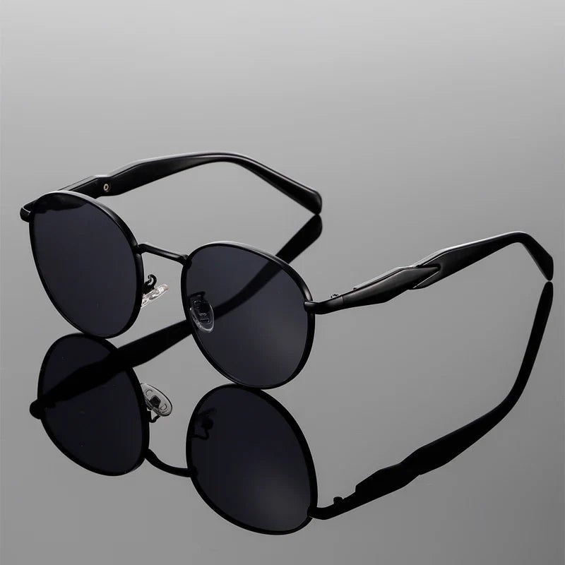 Marlo Round Retro Sunglasses - Weston Fletcher