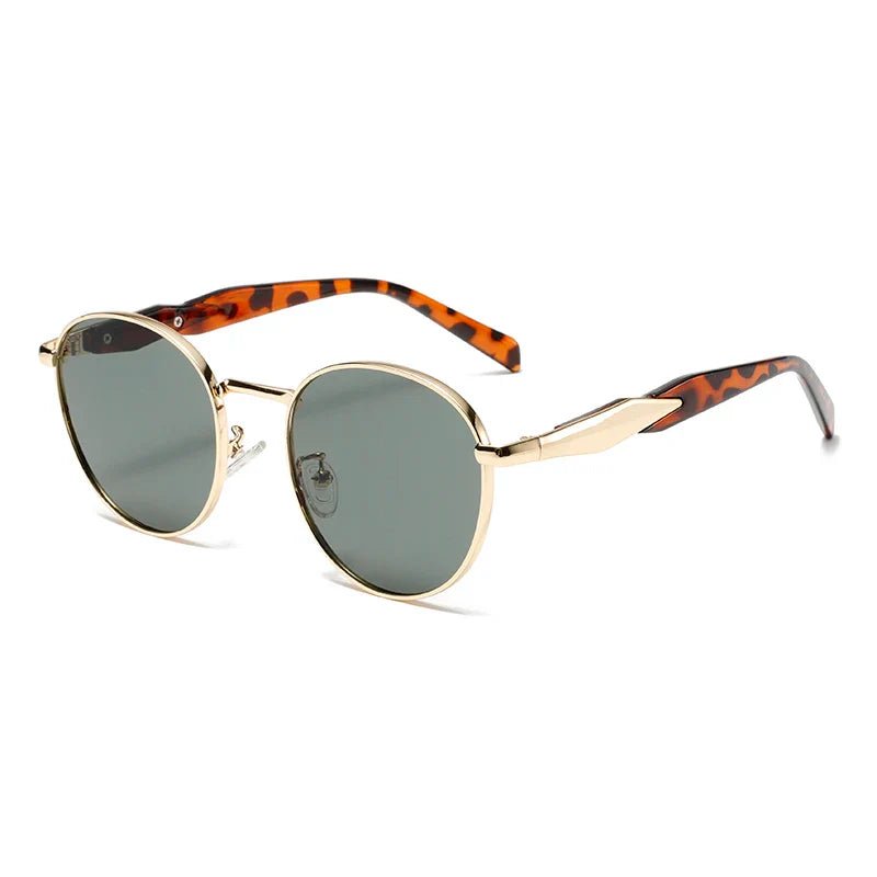 Marlo Round Retro Sunglasses - Weston Fletcher