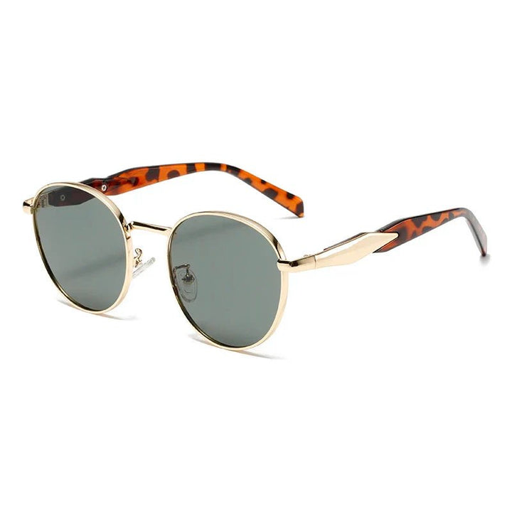 Marlo Round Retro Sunglasses - Weston Fletcher