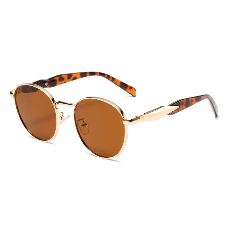 Marlo Round Retro Sunglasses - Weston Fletcher