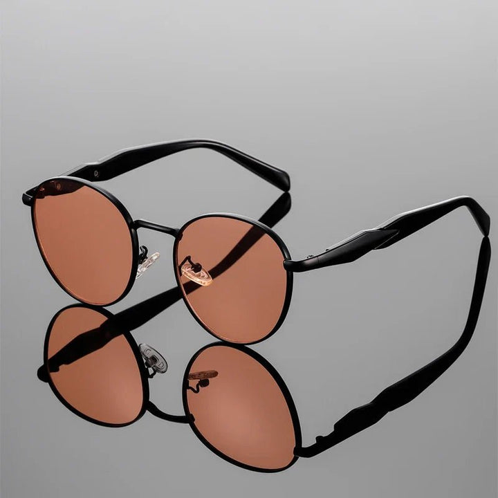 Marlo Round Retro Sunglasses - Weston Fletcher