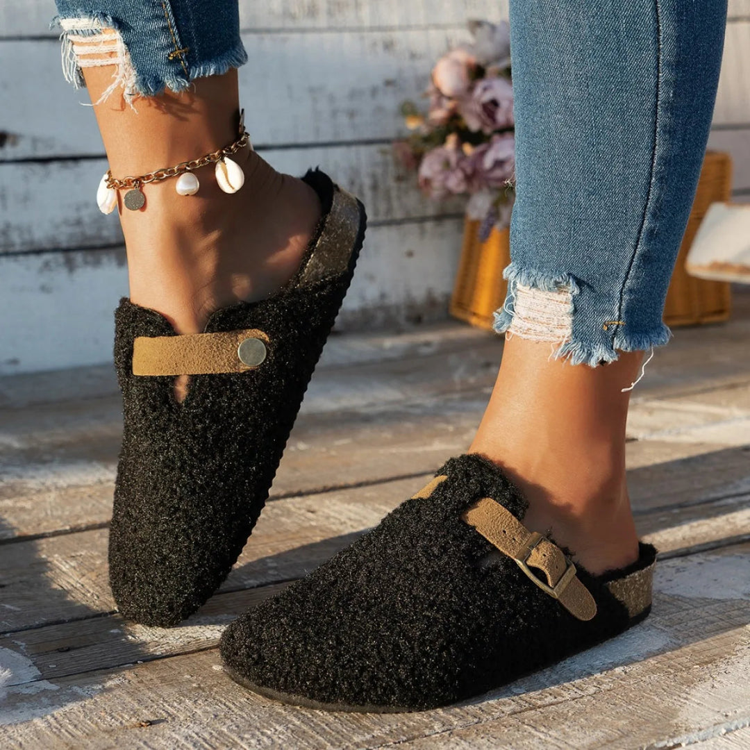 Merosa Shearling Indoor Loafers - Weston Fletcher