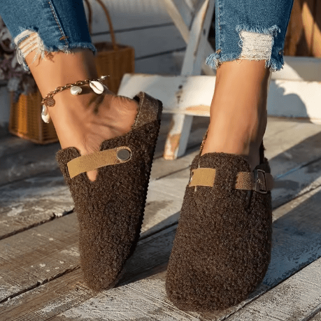 Merosa Shearling Indoor Loafers - Weston Fletcher