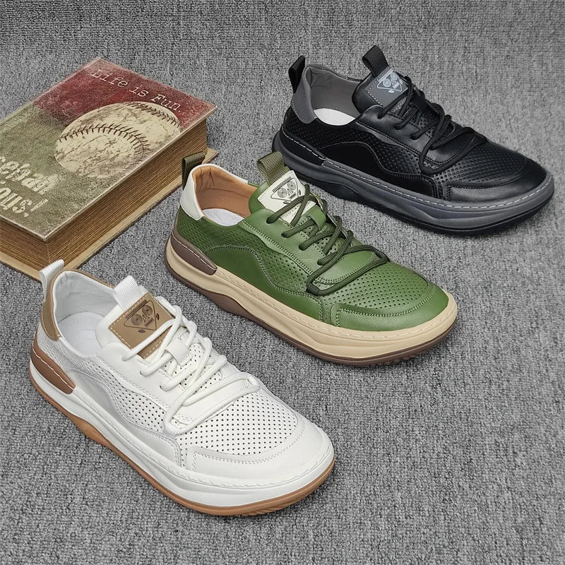 Midtown Leather Sneakers - Weston Fletcher