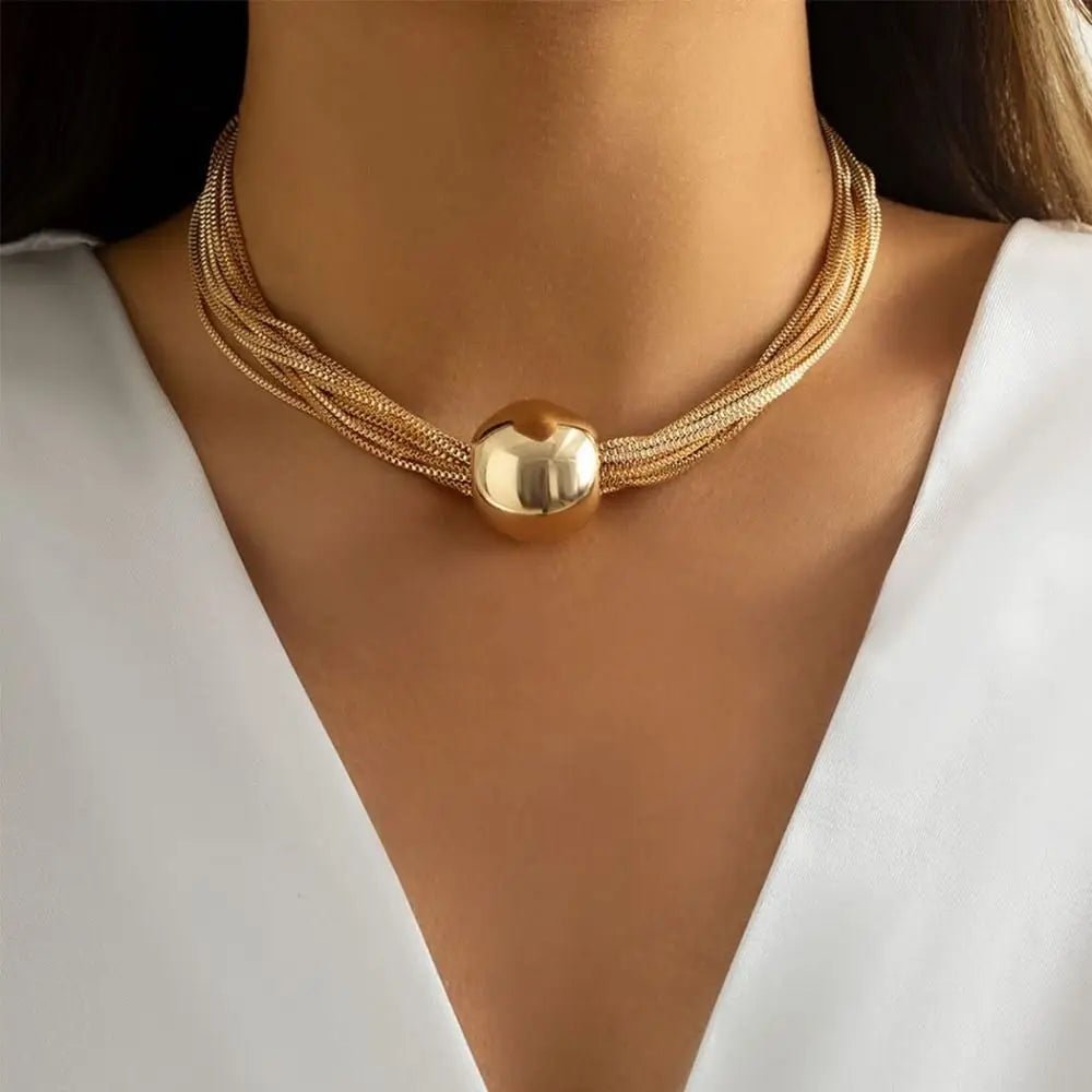 Mirielle Halo Dome Choker - Weston Fletcher