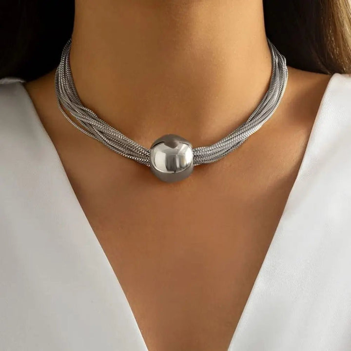 Mirielle Halo Dome Choker - Weston Fletcher