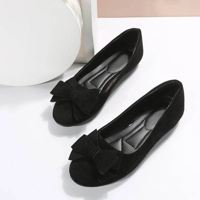 Monet Lucine Velvet Bow Loafers - Weston Fletcher