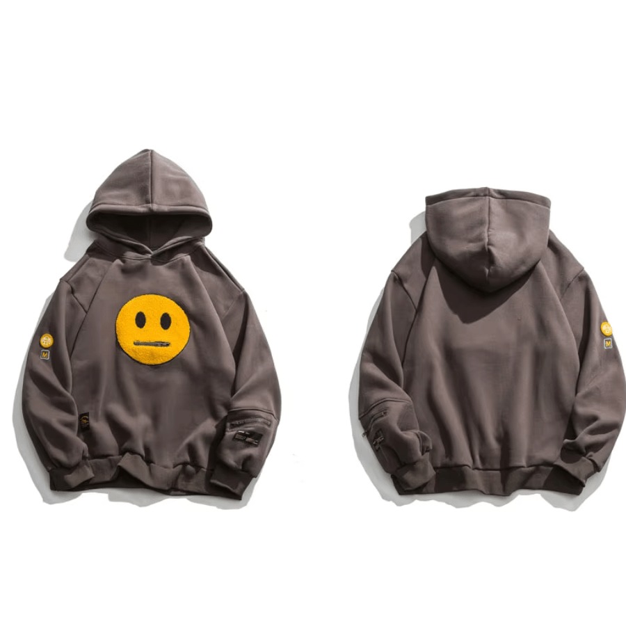 Mono Mood Patchwork Hoodie - Weston Fletcher