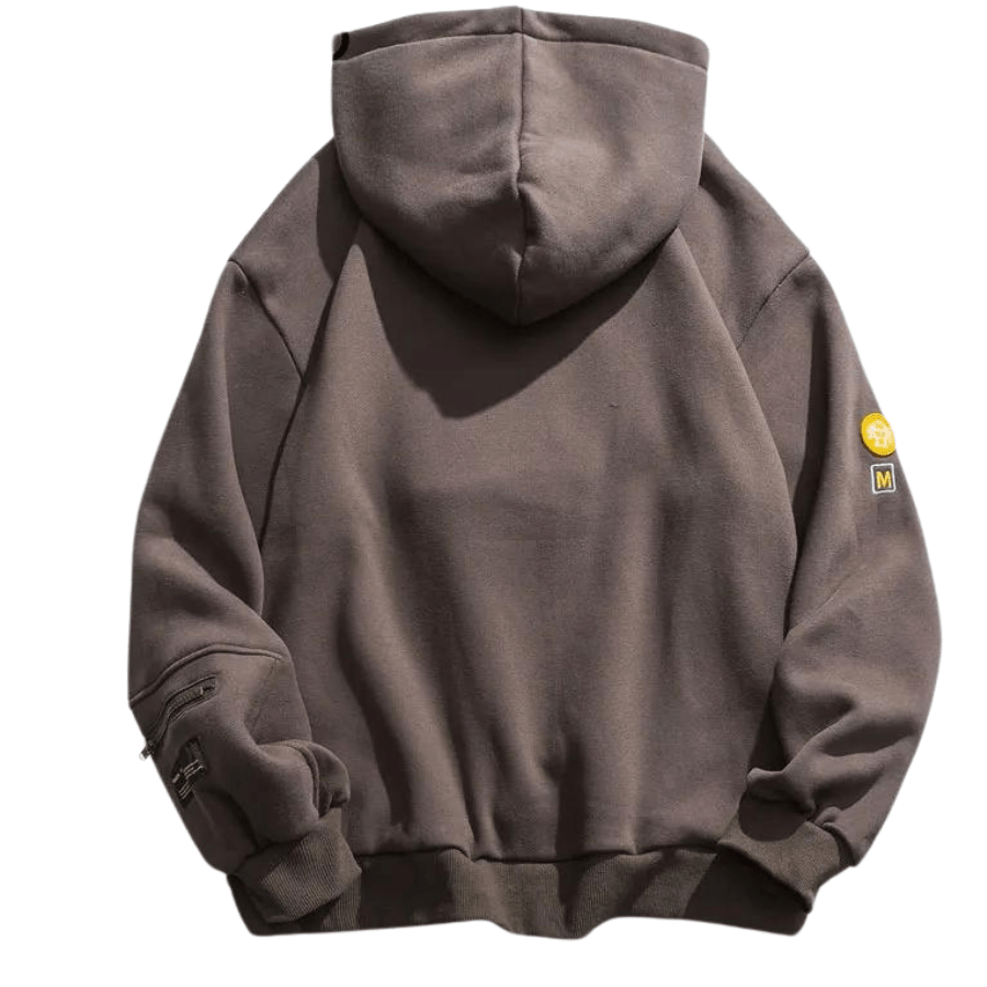 Mono Mood Patchwork Hoodie - Weston Fletcher