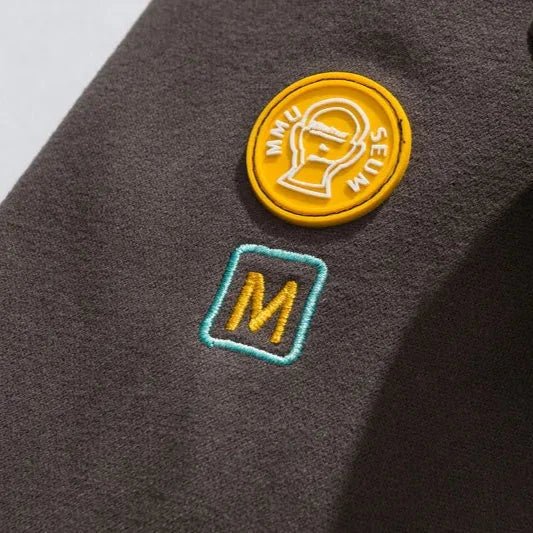 Mono Mood Patchwork Hoodie - Weston Fletcher