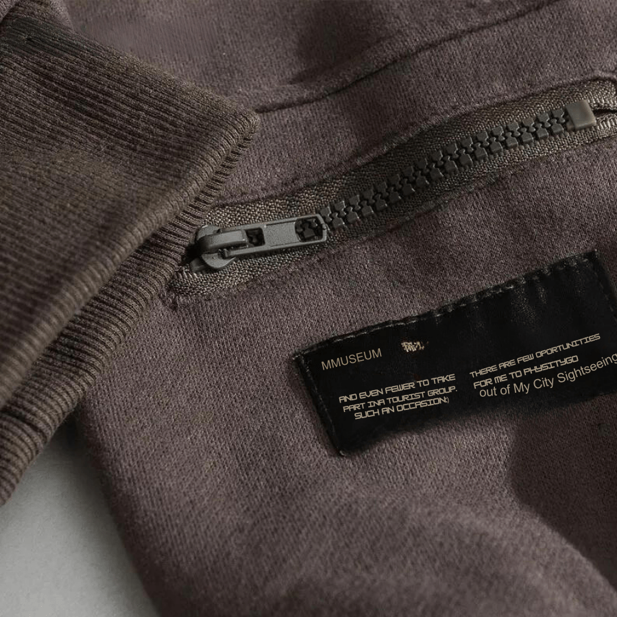 Mono Mood Patchwork Hoodie - Weston Fletcher