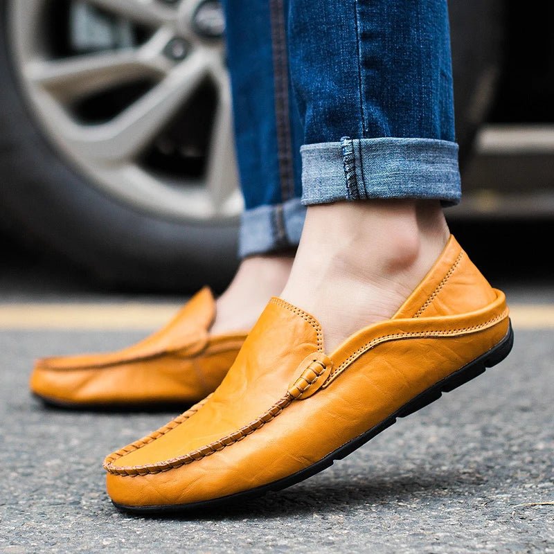 Montgomery Genuine Leather Loafers - Weston Fletcher