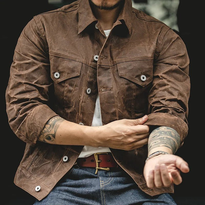 Morrison Waxed Canvas Jacket - Weston Fletcher