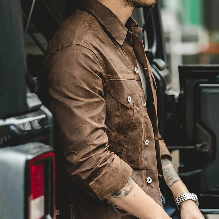 Morrison Waxed Canvas Jacket - Weston Fletcher