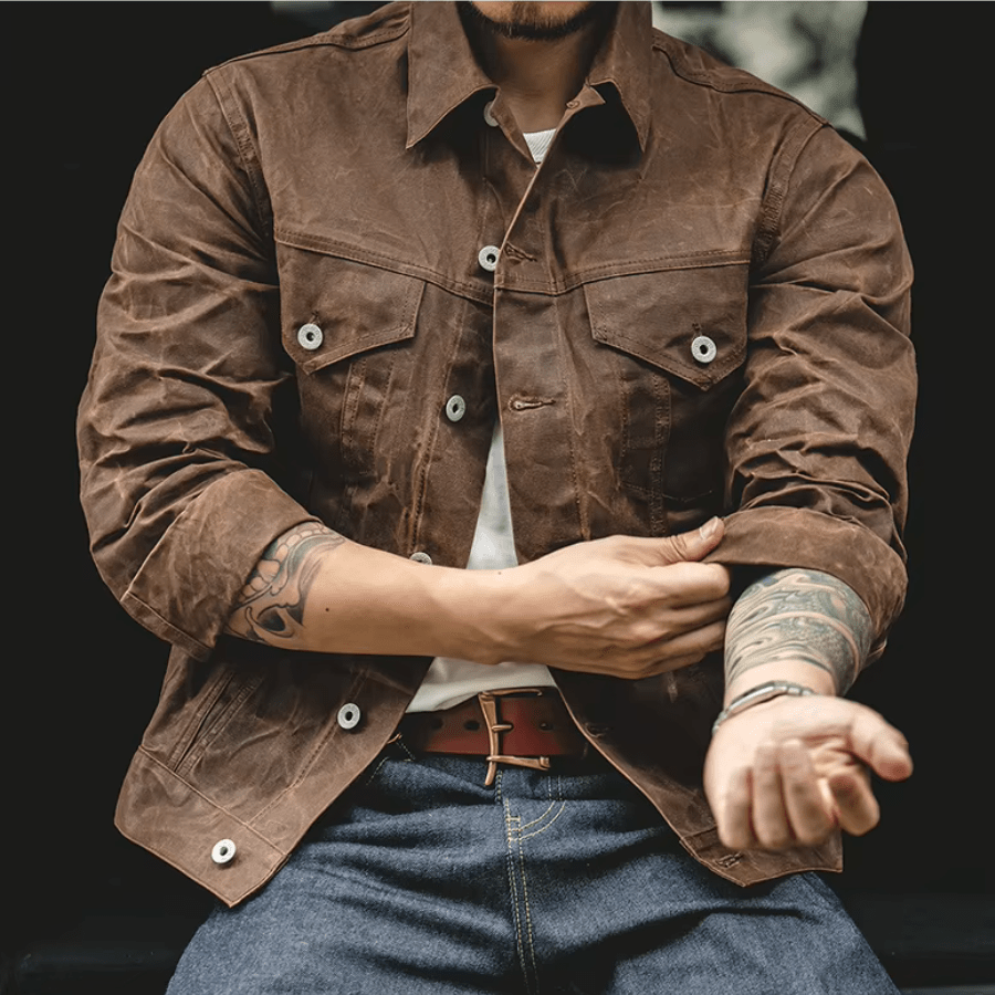 Morrison Waxed Canvas Jacket - Weston Fletcher
