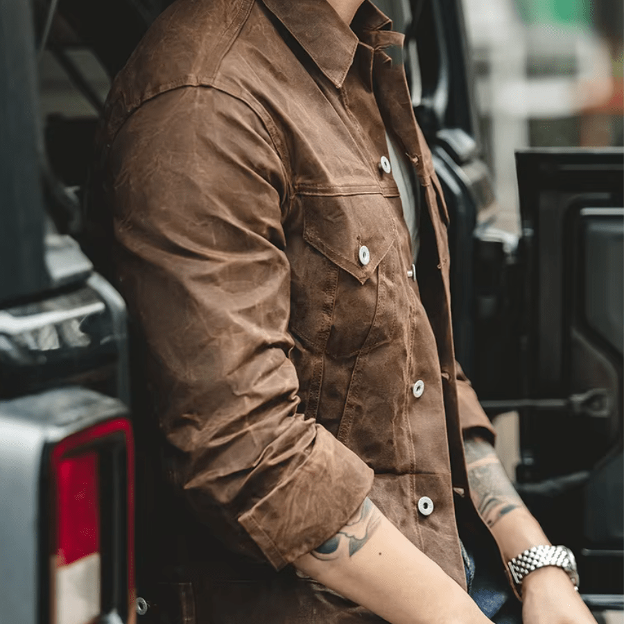 Morrison Waxed Canvas Jacket - Weston Fletcher