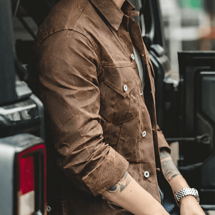 Morrison Waxed Canvas Jacket - Weston Fletcher