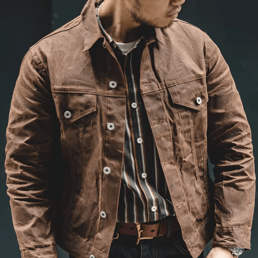 Morrison Waxed Canvas Jacket - Weston Fletcher