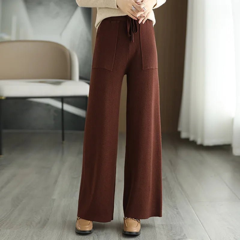 Nadja Merino Wool Office Pants - Weston Fletcher