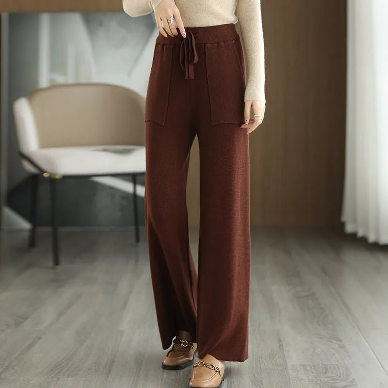Nadja Merino Wool Office Pants - Weston Fletcher
