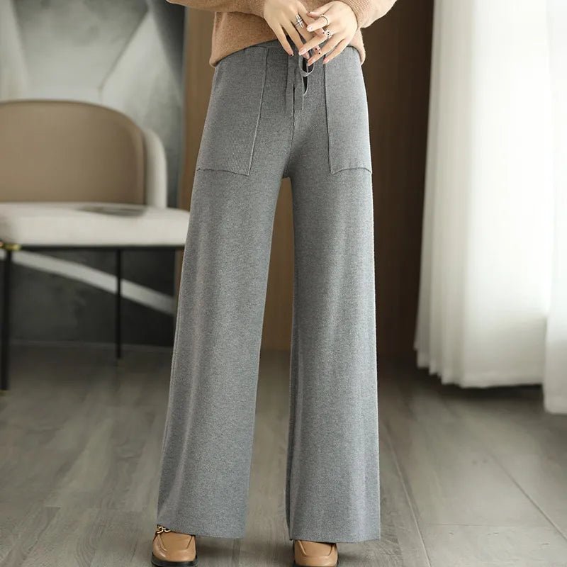 Nadja Merino Wool Office Pants - Weston Fletcher