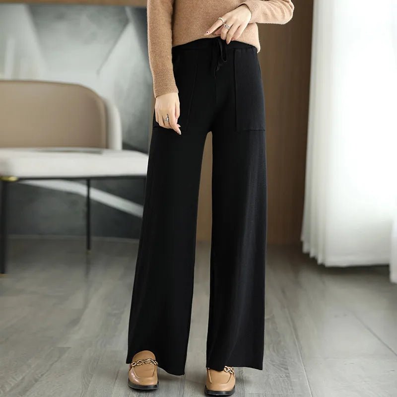 Nadja Merino Wool Office Pants - Weston Fletcher
